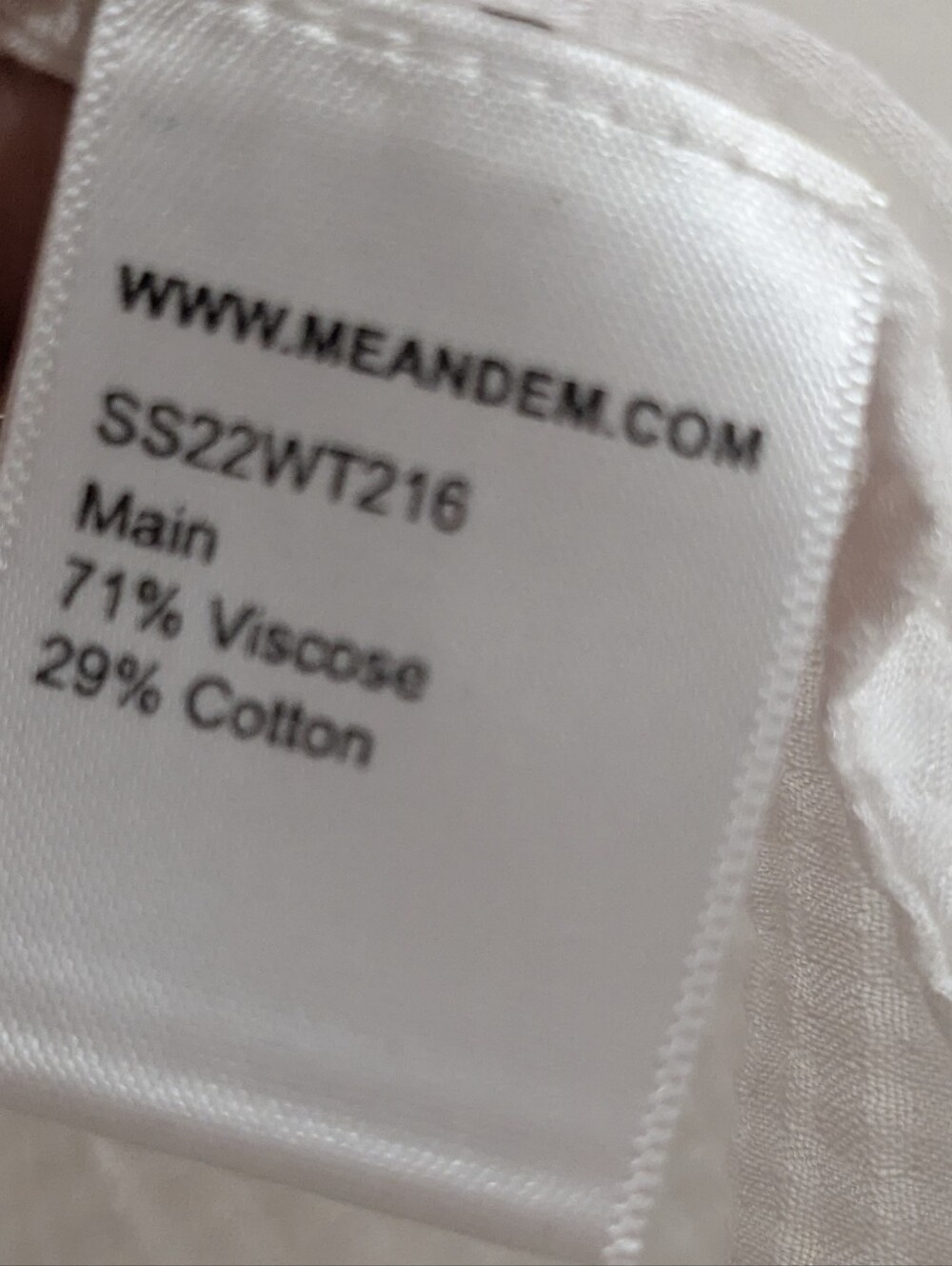 NEW ME+EM Gauze Ruffle Shoulders Peasant Top - Picture 6 of 8